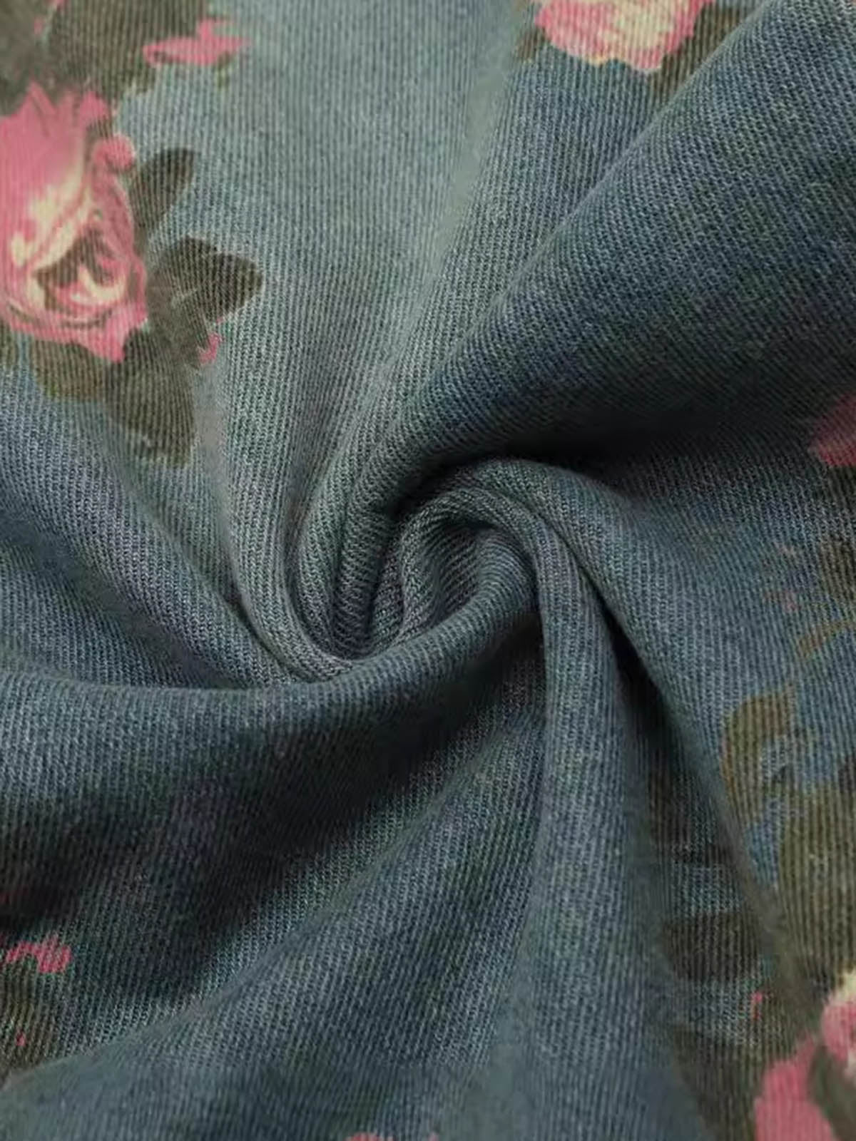 VLOSS™ Noir Blossom Denim