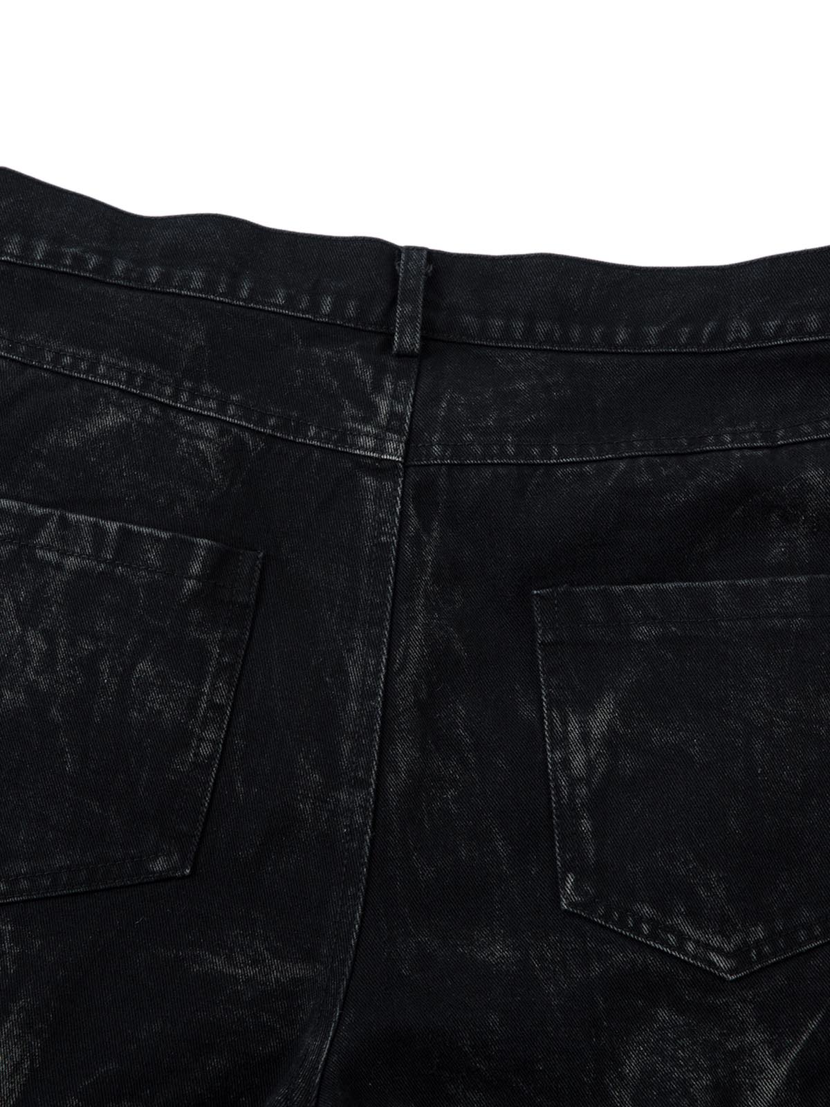 VLOSS™ Relaxed Pleat Denim Jeans