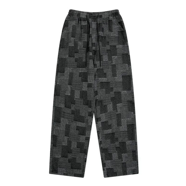 VLOSS™ Vintage Wave Plaid Denim