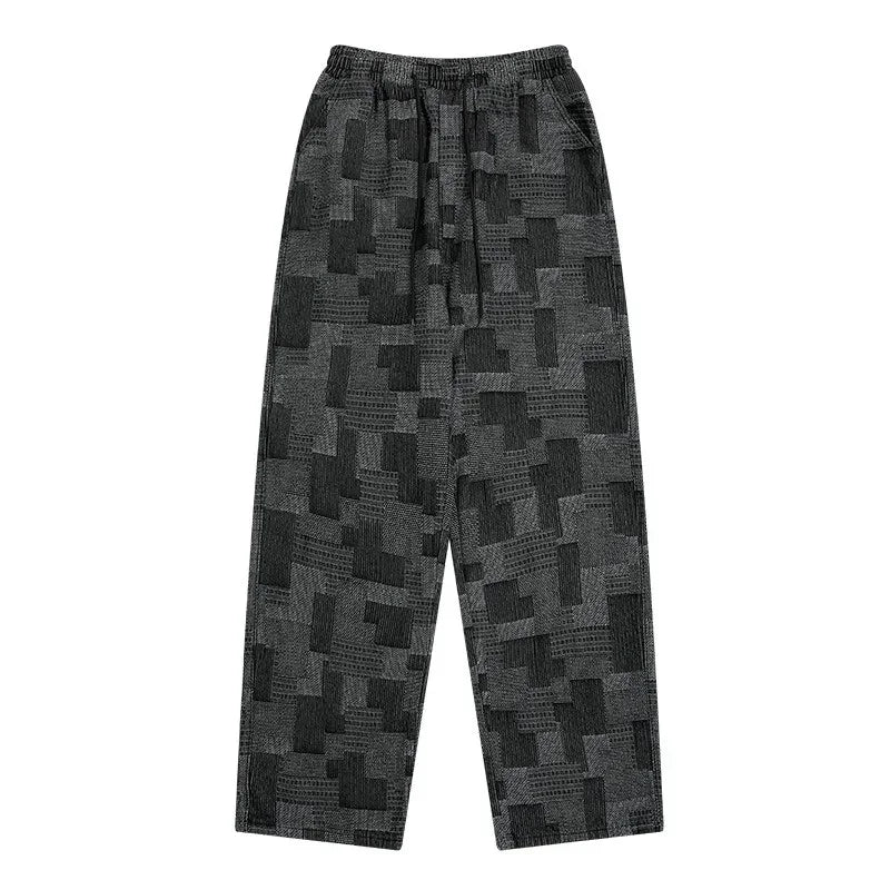VLOSS™ Vintage Wave Plaid Denim