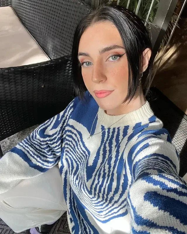 VLOSS™ Spiral Flow Sweater