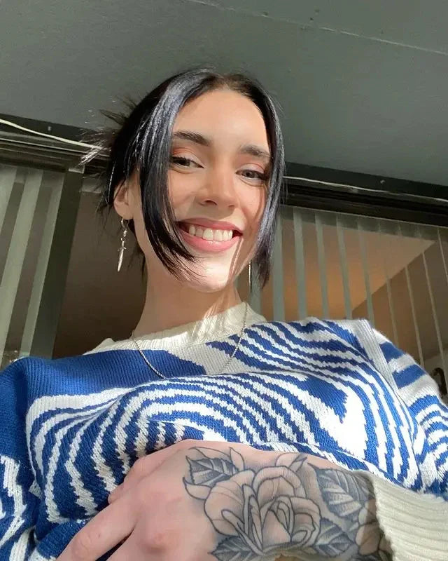 VLOSS™ Spiral Flow Sweater