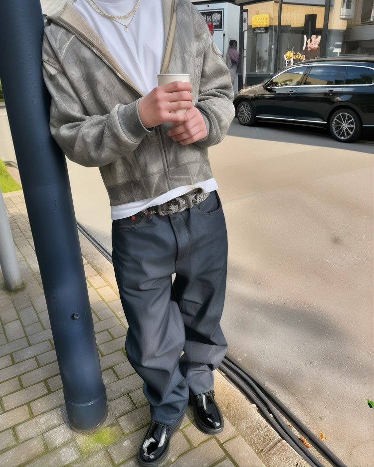 VLOSS™ Vintage Camo Street Hoodie
