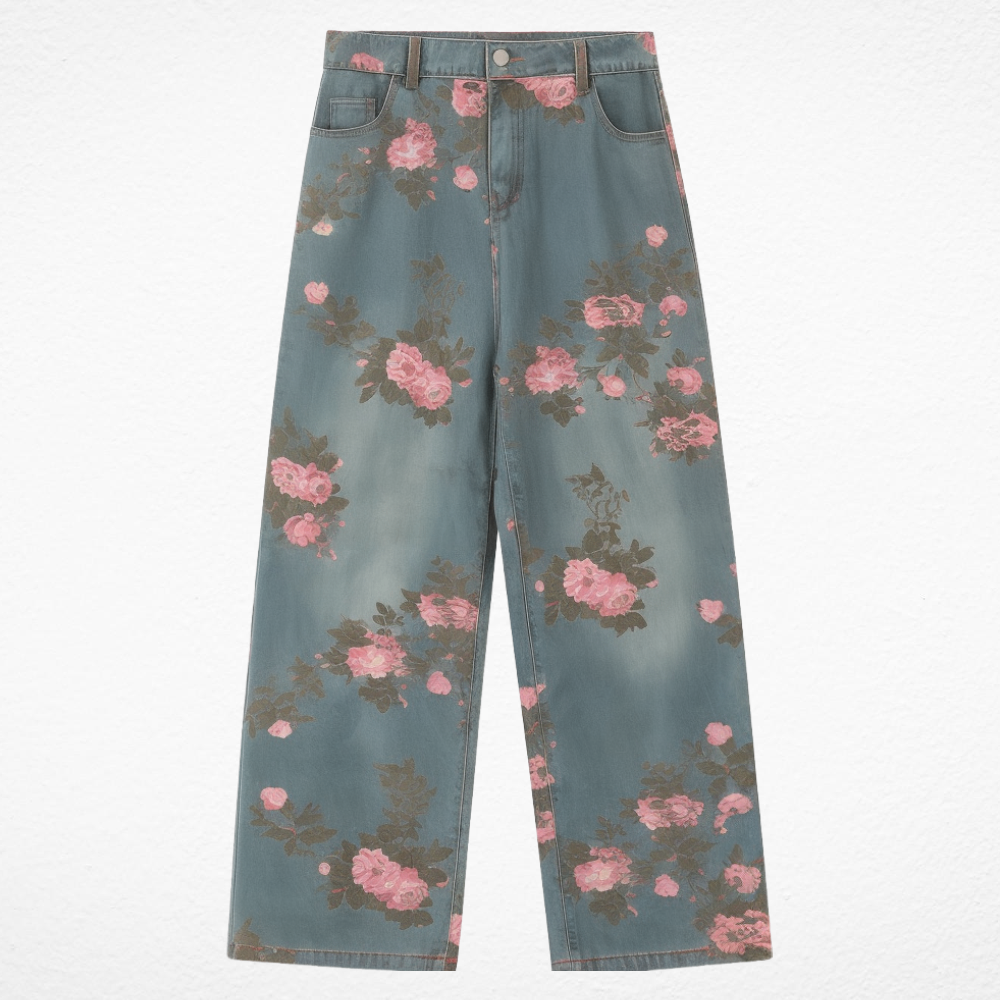 VLOSS™ Noir Blossom Denim