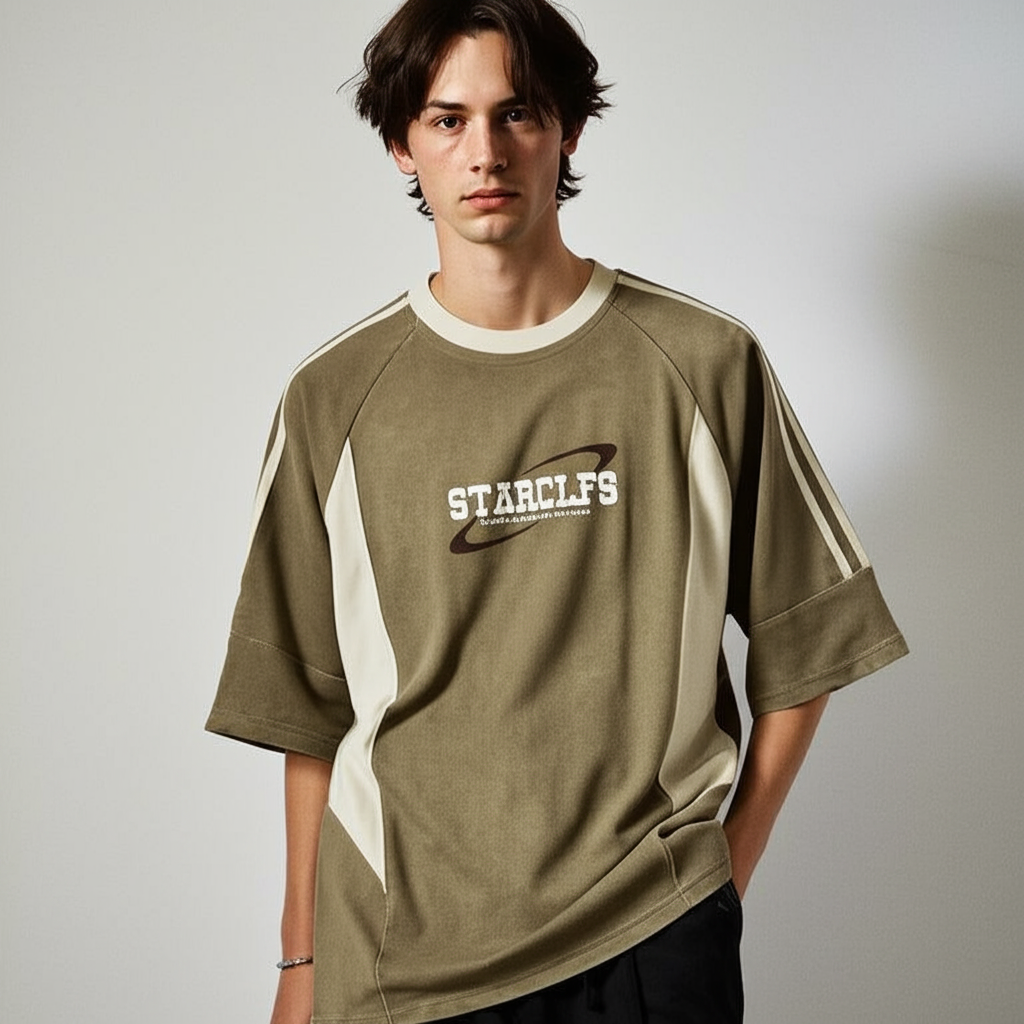 VLOSS™ Suede Contrast Tee